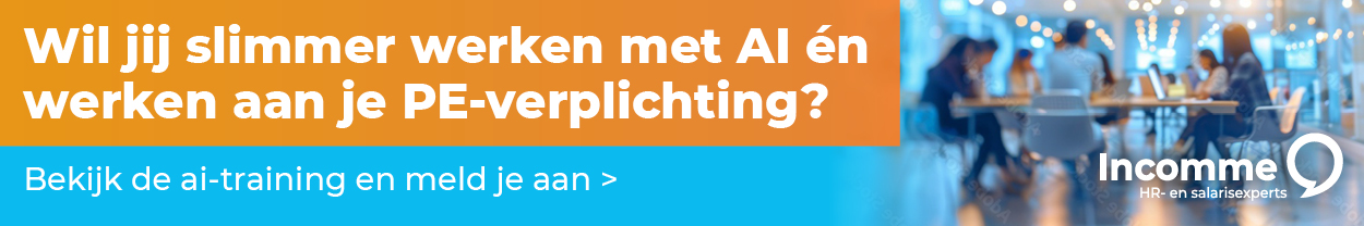 Wil jij slimmer werken met AI én werken aan je PE-verplichting. Bekijk de ai training en meld je aan
